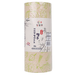 Kitchen oil-absorbing paper, lazy rag, thickened disposable dishcloth, wet and dry paper towel, household cleaning roll