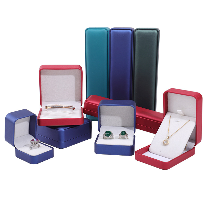 Caja de Cuero PU para Joyas para Embalaje de Joyería