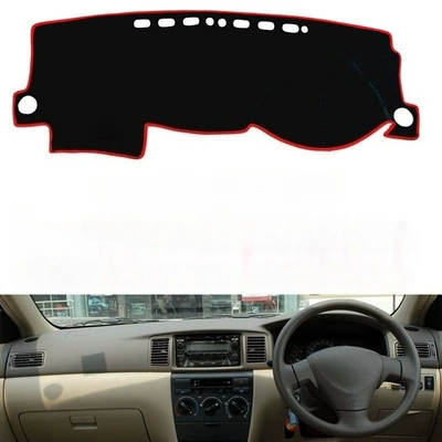 Günəş əleyhinə siperlik: Corolla 2004-2012, Anti-Glare - red-edge-right-driving-single-layer-polyester