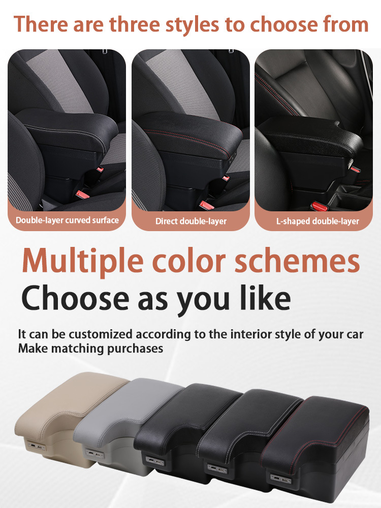 Toyota Gr Yaris Japanese Version Overseas Toyota Special Armrest Box Multi-Functional Armrest Box Storage Box