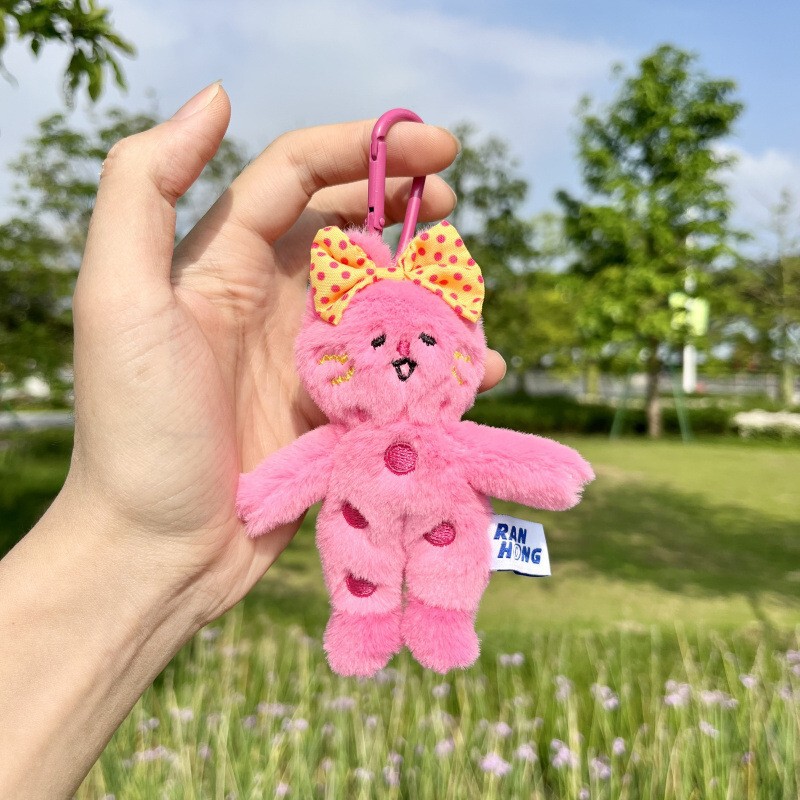 面白いブーツ子猫ペンダントトレンディクールかわいいクリエイティブ人形学生カップルスクールバッグバッグ車のキーホルダーギフト|undefined