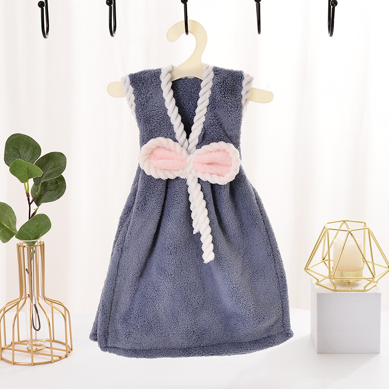 Toalla de mano para cocina, toalla pequeña para colgar, toalla de mano suave y absorbente para baño, toalla de mano ecológica para secarse las manos.