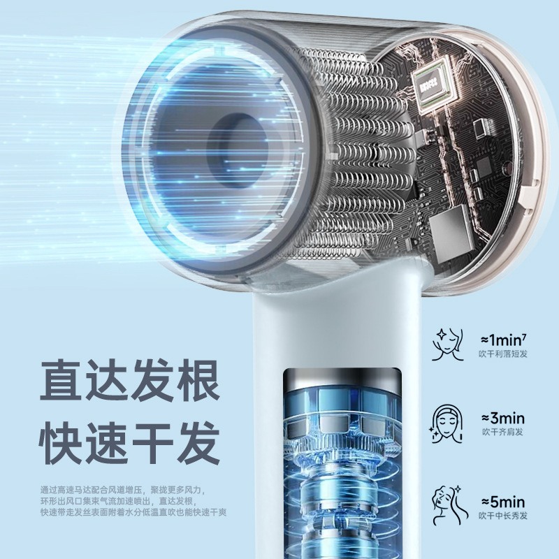 跨境高速吹风机大风力速干家用吹头发负离子恒温护发大功率吹风机|undefined