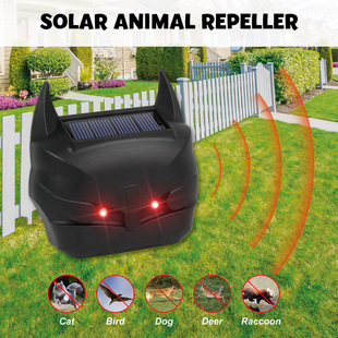 Cross-border solar infrared Batman mouse repeller courtyard outdoor dog repellent bird repellent cat animal repeller
