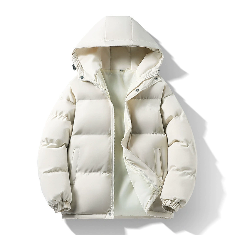Hoody winter down jacket, increased thickness, for elementary school students, autumn/winter warm