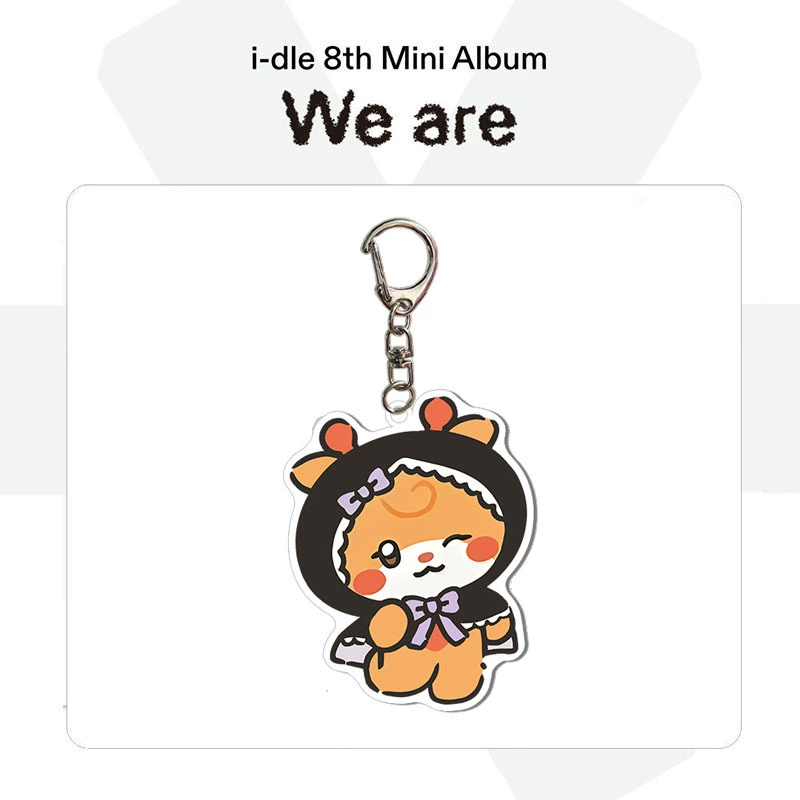 i-DLE "We Are" всплывающий акриловый брелок-подвеска с изображением Сон Юки (Song Yuqi), мерч GIDLE