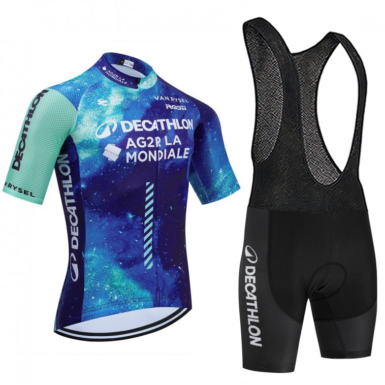 Cross-Border Sports Suit Summer New Short-Sleeved Men's Cycling Clothing Sports Top Breathable Quick-Drying Bib Shorts Cross-Border Sports Suit Summer New Short-Sleeved Men's Cycling Clothing Sports Top Breathable Quick-Drying Bib Shorts