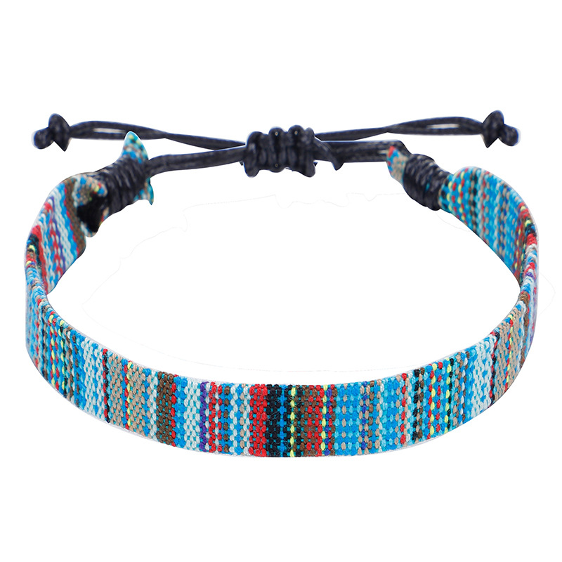 Ethnic Style Geometric Cotton Knitting Unisex Bracelets