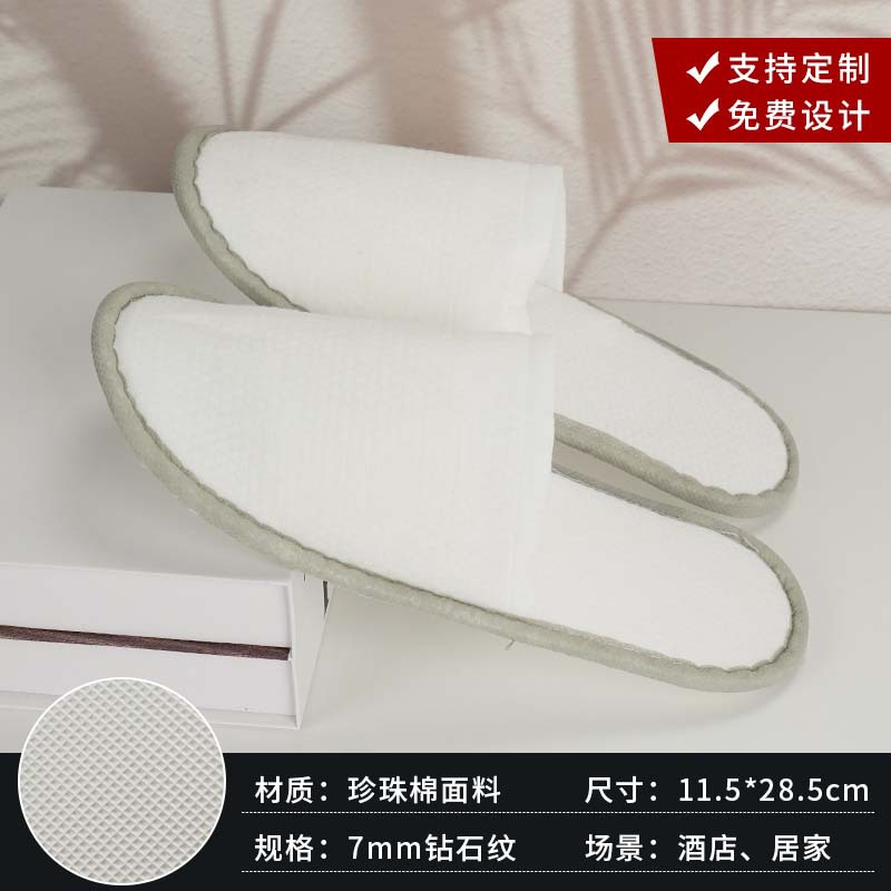 Hotel de cinco estrellas de alta calidad hotel especial zapatillas desechables antideslizantes para el baño zapatillas salón de belleza al por mayor