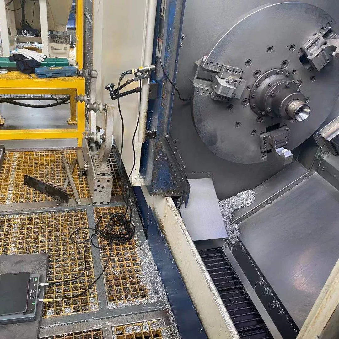 Тестовый сервис динамической балансировки токарного станка X-Blancer Полевое обнаружение динамической балансировки без необходимости разборки вращательного элемента