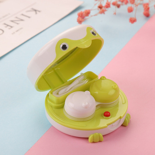 Contact Lens Case Frog Cleaner Automatic Contact Lens Glasses Cleaner Electric Cleaner Ultrasonic Wholesale A260