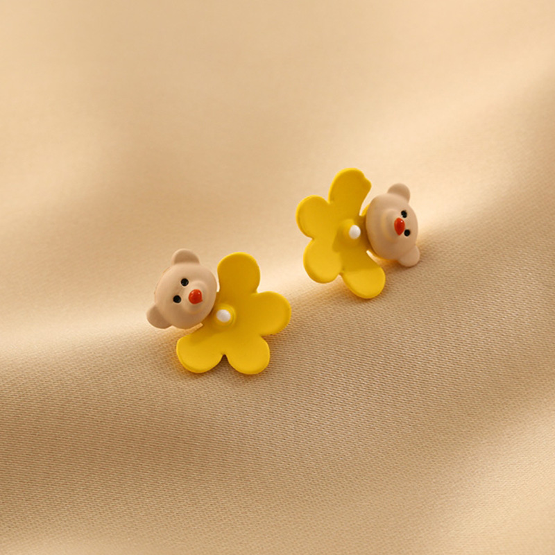 Mignon Animal Alliage Émail Des Boucles D'oreilles display picture 5