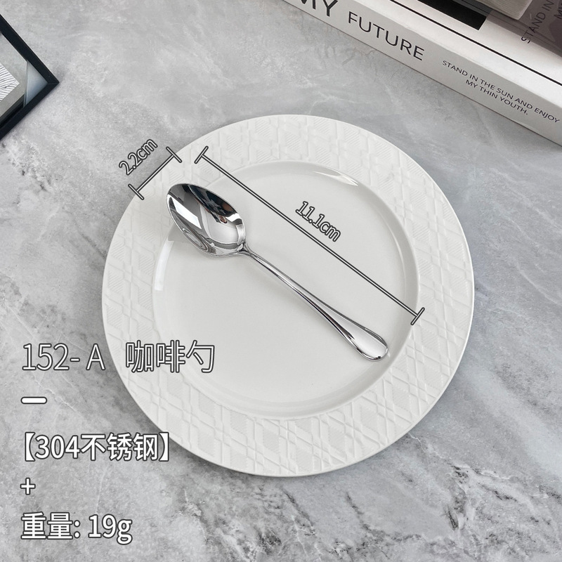 304 厚みのある家庭用西洋ステーキナイフ、フォーク、スプーン、高級ホテルレストラン食器、フルーツスプーン、フォーク、スプーン|undefined