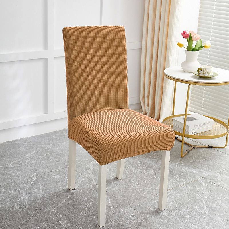 Cuadernas de asiento de asiento de comedor doméstico de cuatro estaciones cubierta de asiento todo incluido cubierta de asiento curva universal cubierta de protección de mesa elástica