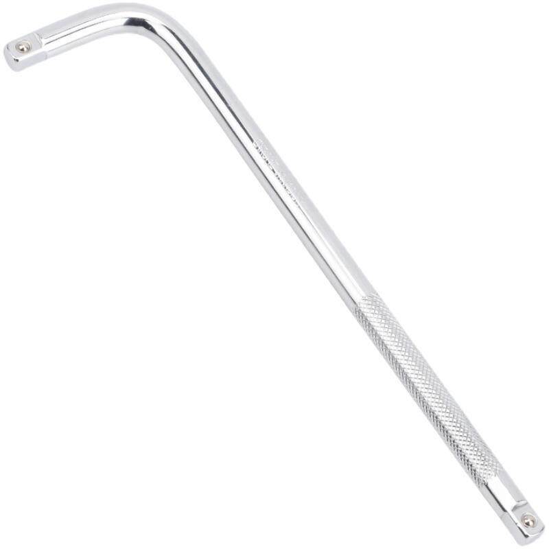 3 / 8 Mediano extensión manga de barra corta voladora L-tipo llave de barra curva universal varilla de resorte herramienta de barra deslizante