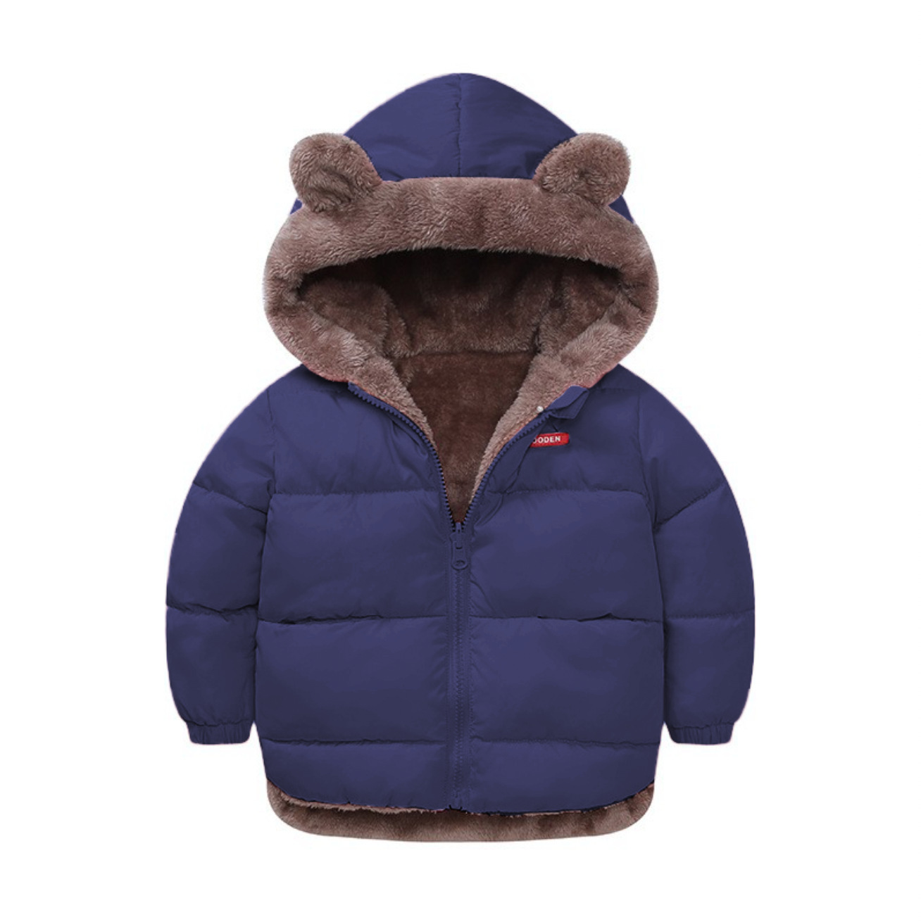 Otoño y invierno nueva ropa infantil para niños, niñas y niñas, ropa de algodón para niños, ropa de plumón gruesa, chaqueta corta de algodón de cordero para bebés