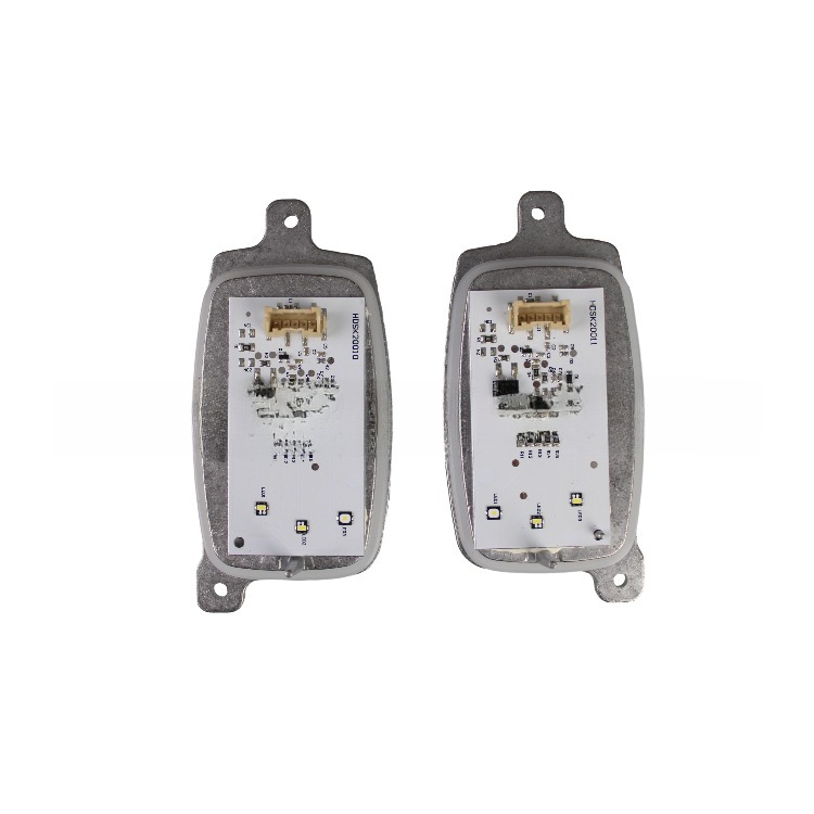 (2개) LED 일광 헤드 램프 컨트롤러 램프 모듈 285759447R 285753299R