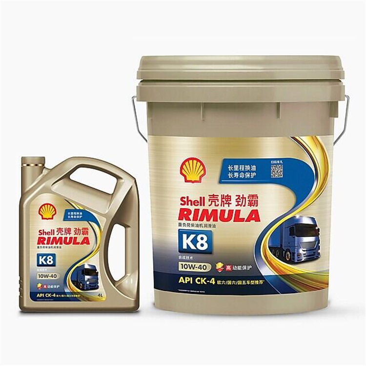 壳-牌K8 API CK-8 10w-40合成润滑油 可实现8万公里换油周期