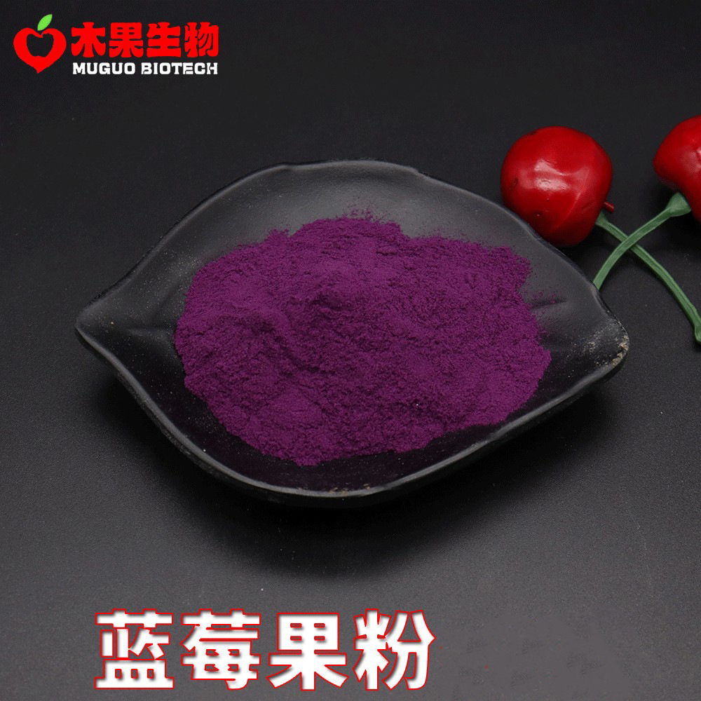 蓝莓果粉  木果生物 蓝莓粉 蓝莓提取物 蓝莓萃取 食品级 包邮