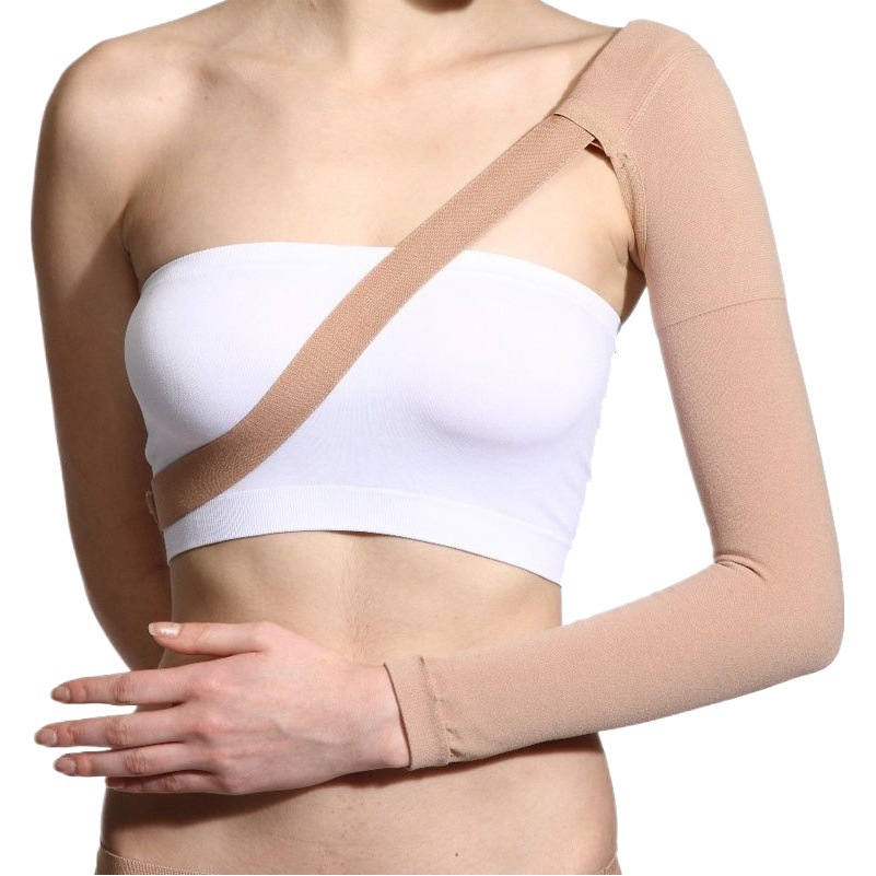 Upper Limb Elastic Sleeve Compression Arm Bandage Post-Surgery Care to Relieve Arm Swelling Elastic Elbow Brace