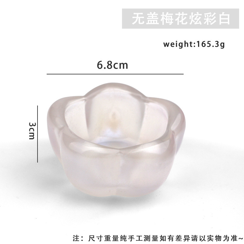 Nuevo estilo transfronterizo de alta calidad nail art bowknot taza de cristal cuadrada taza de lavado de lápices taza de cristal líquido