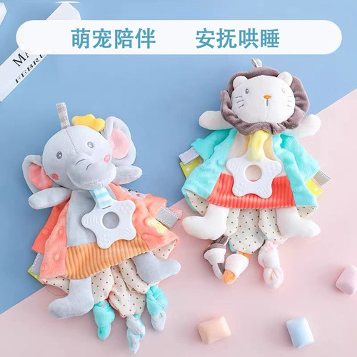 Baby toy pacifier safe for mouth, soothing doll, sleep aid, plush toy for babies, cross-border wholesale