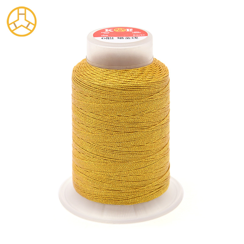 * 왁스 골드 스레드 * 50g 6 가닥