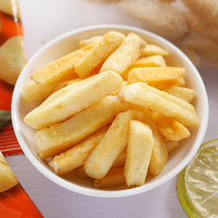 Crispy and Crispy Original Cut Potato Chips, Crispy Snacks for Kids, Honey Butter Flavor, Small Packaging, Snack for Leisure and Craving