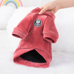 Pet Dog Clothes Autumn/Winter Set for Teddy, Bichon, Shih Tzu, French Bulldog Small Dogs Winter Clothes Composite Sweatshirt Wholesale