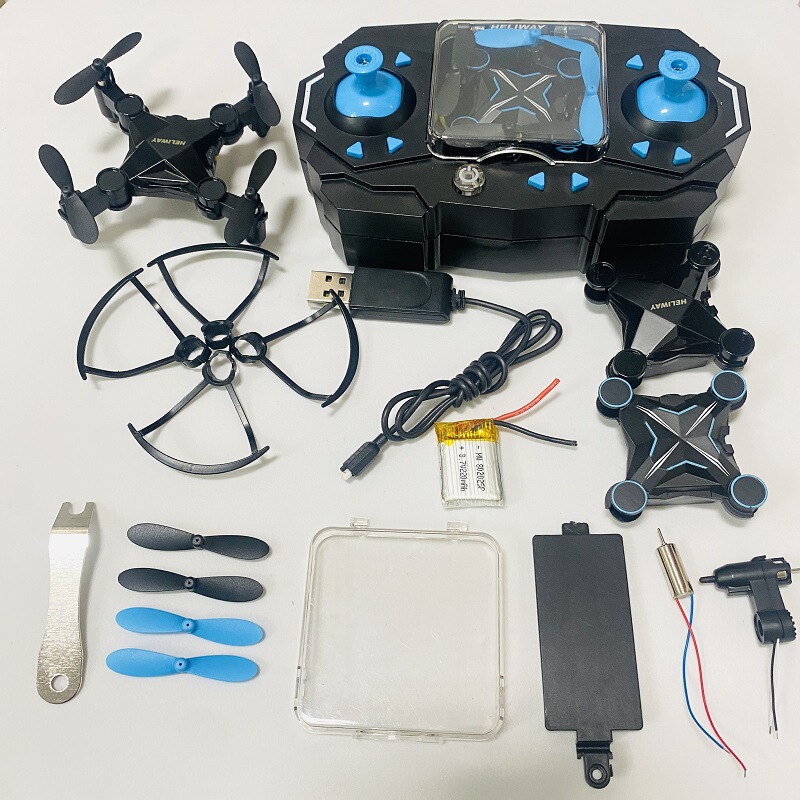 Hengqi 901 Drone Spare Parts Remote Control Aircraft Blade Propeller Battery Cover Motor Protection Frame Charging Cable