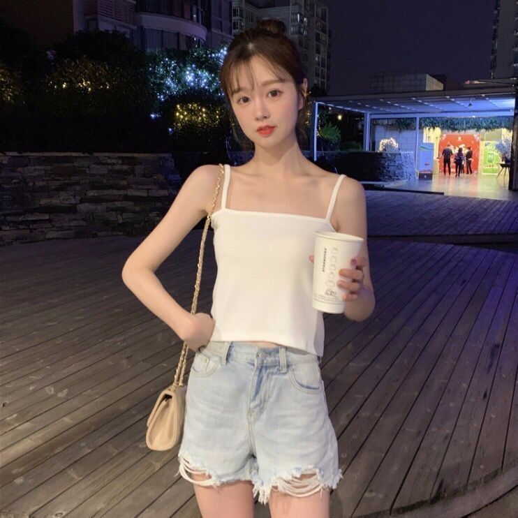蓝色慵懒拼接条纹休闲裤女春夏季2025新款蝴蝶结肌理感直筒休闲裤|undefined
