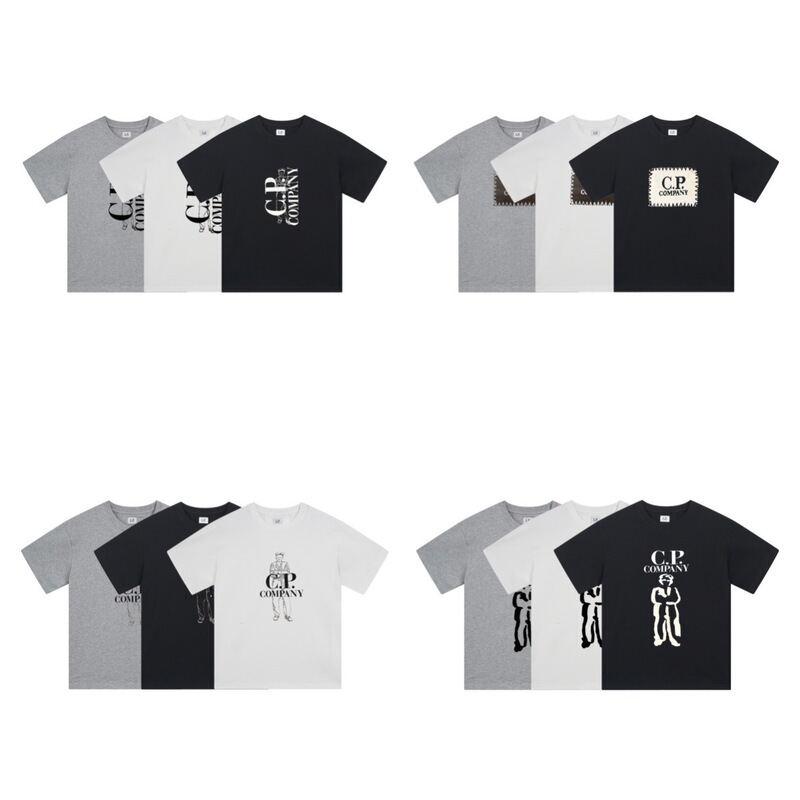 Factory direct new CP lens Company loose casual couple short sleeve T-shirt hoodie hoodie sweater pants