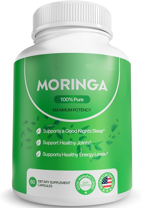 Moringa seed capsules (60 capsules)
