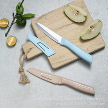 张小泉家用刀具不锈钢刀具炫彩初系列不易粘刀水果刀D21310100