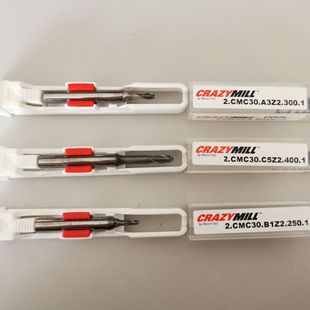 MIKRON High Performance, Tiny Diameter Milling Cutter CRAZYMILL COOL