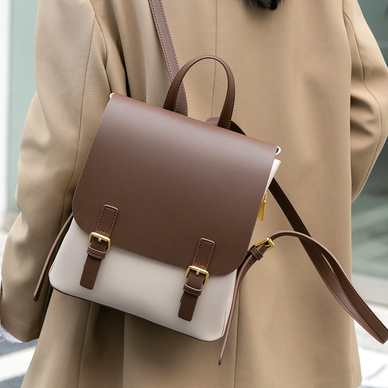 Stylish Women's Backpack Large Capacity Fashionable Daily Bag_voghion.com