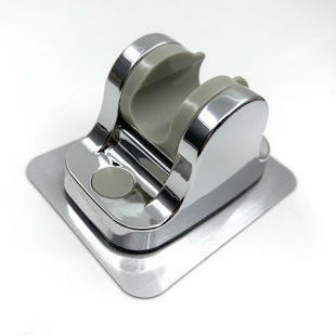 No-Drill Shower Head Holder Bathroom Shower Fixture Rain Shower Head Bracket Shower Head Base