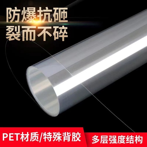 Transparent glass explosion-proof film shower room bathroom tempered glass film anti-shattering anti-explosion window sticker dropshipping