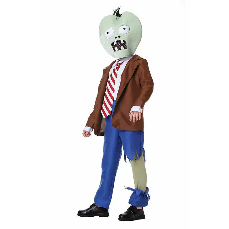 Детский костюм (Plants vs. Zombies) европейский стиль костюм на Хэллоуин набор, размеры S–XL