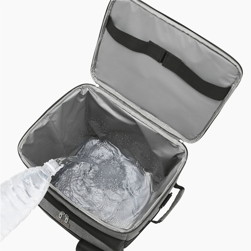 Cross-border new trolley insulated bag outdoor picnic bag large capacity tug ice bag refrigerated box takeaway insulated box