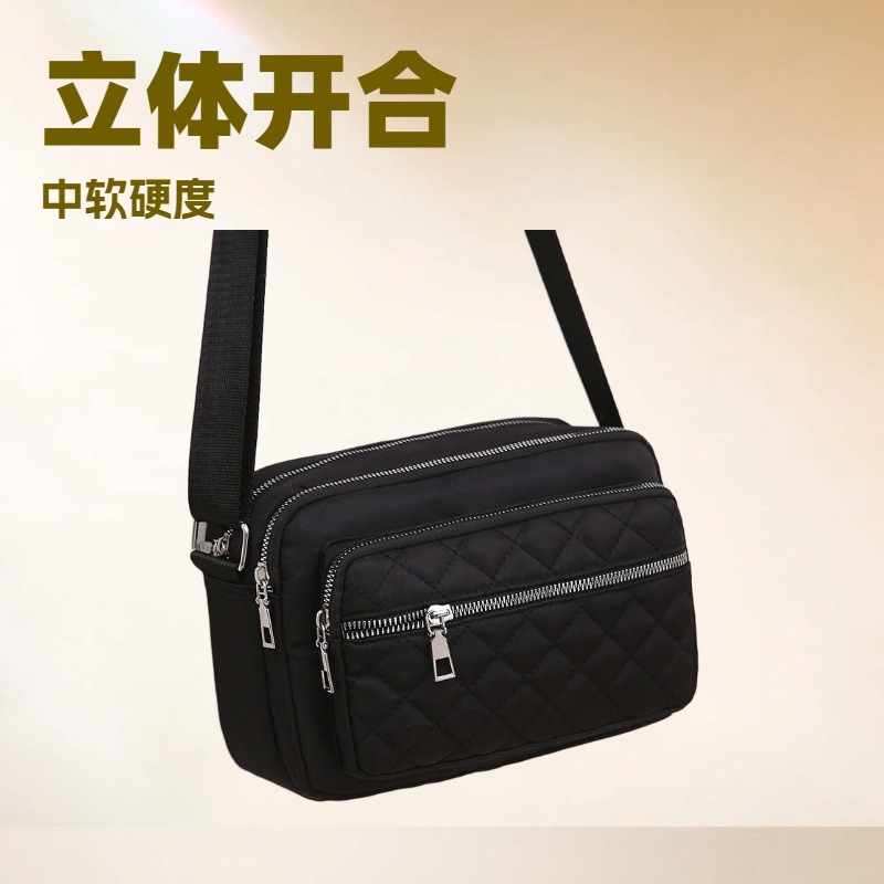 Bolsa de momia de un solo hombro bolsa de lona 25*17cm suministro transfronterizo Bolsa de mujer bolsa de mensajero Portátil Bolsa de teléfono móvil