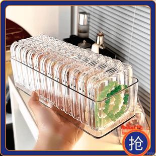 Yum storage box sealed moisture-proof peripheral badge millet storage box high permeability acrylic toy storage box 18 9