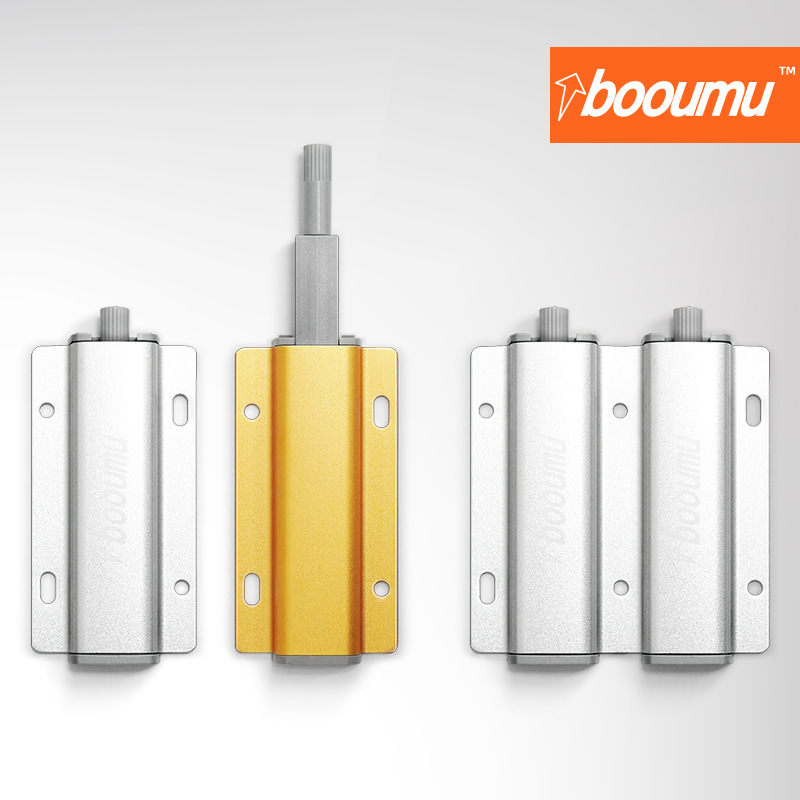 消音免拉手鋁合金反彈器 隱形磁碰抽屜自彈器 櫥櫃門吸按壓反彈器