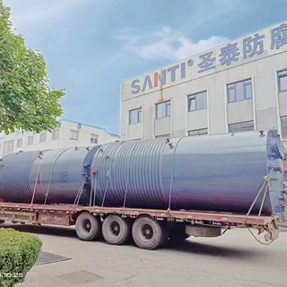 圣泰工业酸碱储槽.钢衬PE储罐,钢衬塑储罐,钢衬塑氯化苄专用储罐