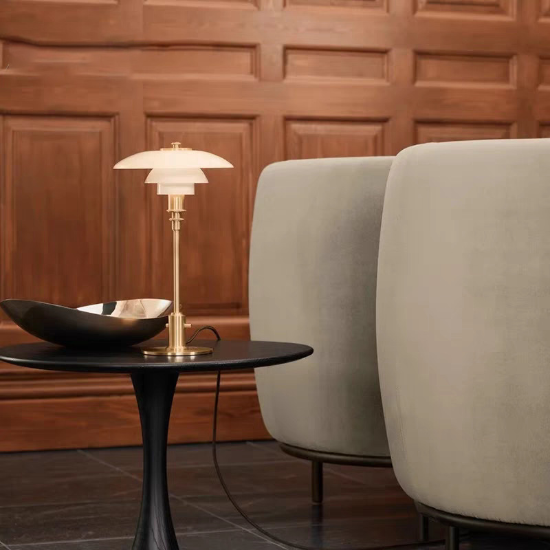 韩国PH-5台灯外贸出口北欧丹麦复古中古设计师豪斯客厅卧室认证装