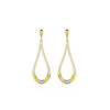 Small design earrings, Korean style, silver 925 sample, light luxury style