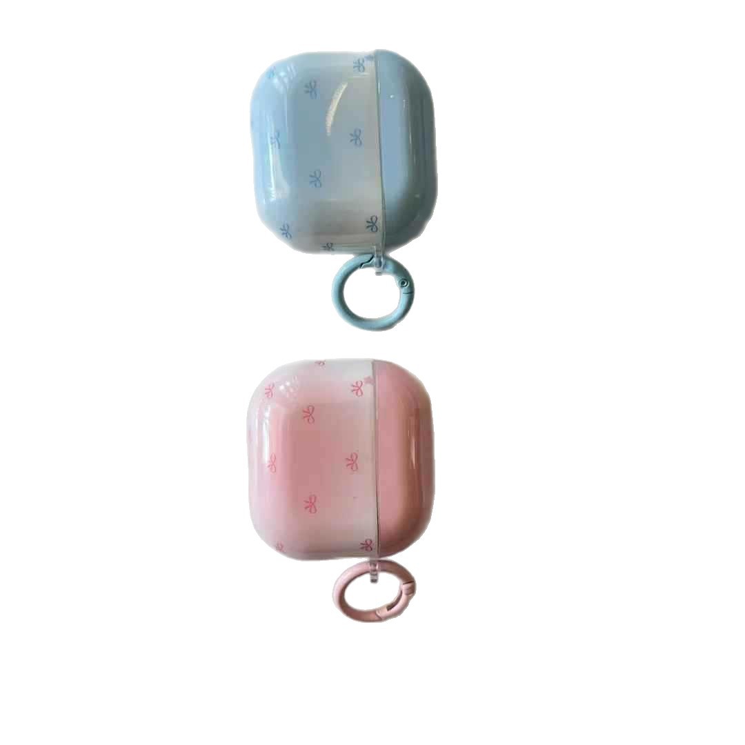 Coreano ins Gradient Star para AirPods 3 generación inalámbrica Bluetooth Pro2 auriculares cubierta 1 / 2 pareja