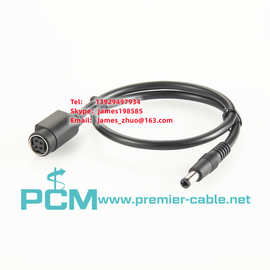 Tycon电源Systems 5700041 4针DIN到DC 5.5*2.1mm DC 5.5*2.5m