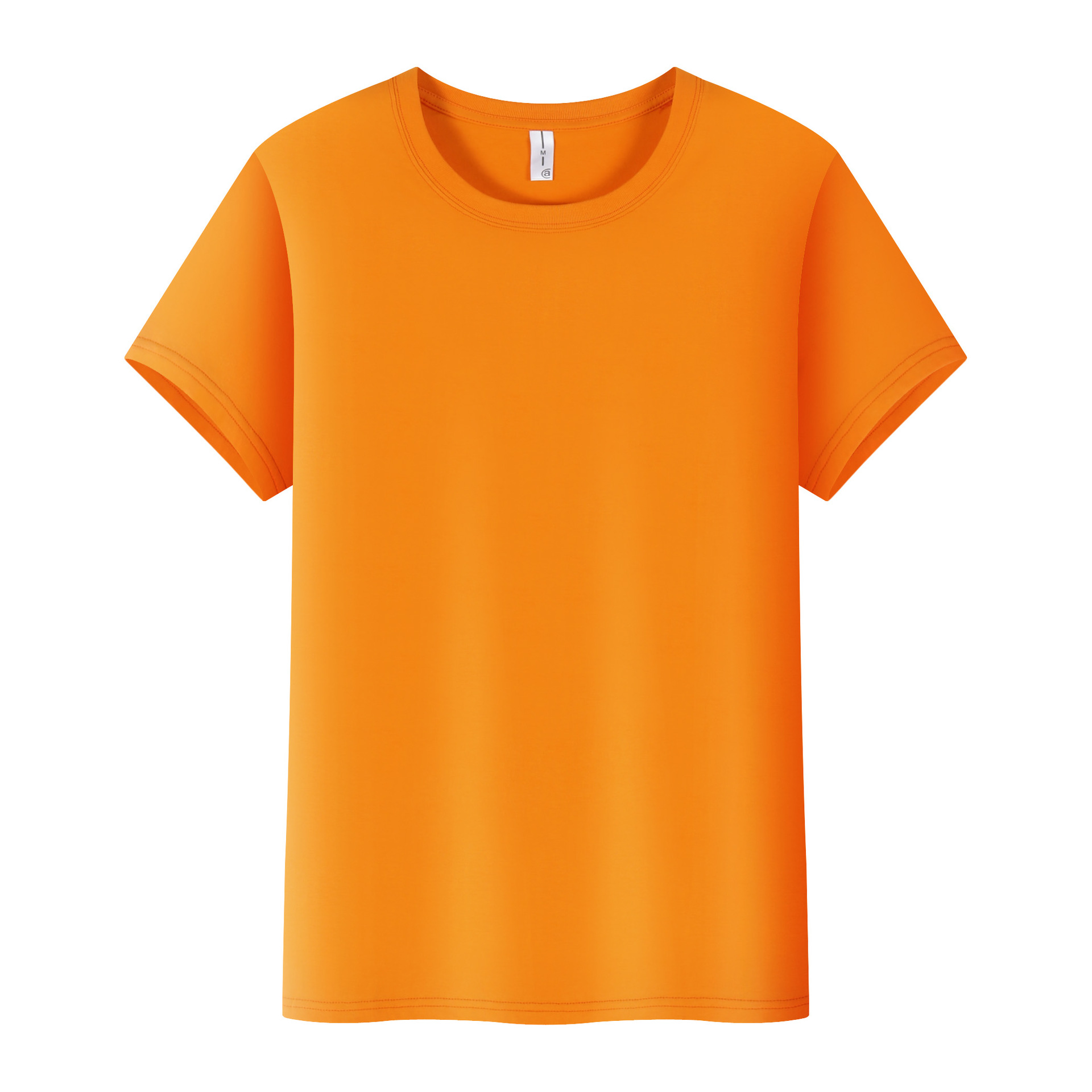 Camisetas de algodón puro, camisetas de algodón peinado de manga corta, camisetas publicitarias al por mayor, camisetas culturales, uniformes de clase con logotipo personalizado, ropa de trabajo, bordados. image 17