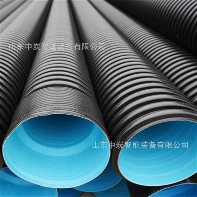 排水排污双壁波纹管 抗渗漏性好双壁波纹管 DN300双壁波纹管